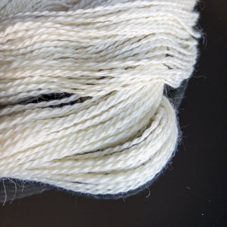 Montana Icelandic Lamb Wool Yarn - White Worsted 2 - Ply 245 Yards - Copia Cove