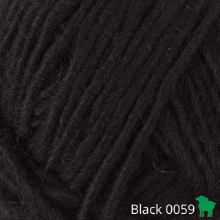 copia cove icelandic wool yarn lopi alafosslopi Black 0059