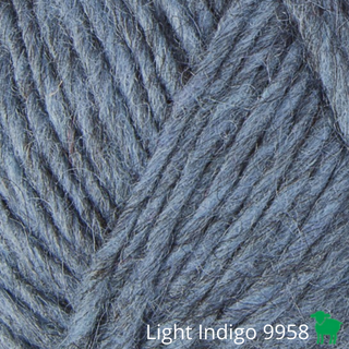 copia cove icelandic wool yarn lopi alafosslopi Light Indigo 9958