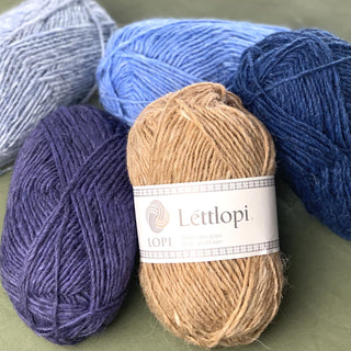 Icelandic Sheep Wool Aran Weight Léttlopi Lopi Wool Yarn 18 Colors - 50g skein from Lopi Brand Iceland - Copia Cove Icelandic Sheep & Wool