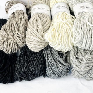 Icelandic Sheep Wool Super Bulky Jöklalopi Lopi Wool Yarn 8 Colors - 100g skein from Lopi Brand Iceland - Copia Cove Icelandic Sheep & Wool
