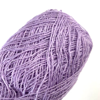 Icelandic Einband Lopi Wool sock Yarn, icelandic sweater yarn, wool lace weight yarn, looi brand yarn, copia cove icelandic sheep and wool yarn loght purple lavender