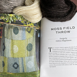 MDK Field Guide No. 26 MOSS by Modern Daily Knitting - Hélène Magnússon - Five knitting designs for Einband and Plotulopi - Copia Cove