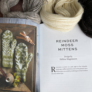 MDK Field Guide No. 26 MOSS by Modern Daily Knitting - Hélène Magnússon - Five knitting designs for Einband and Plotulopi - Copia Cove