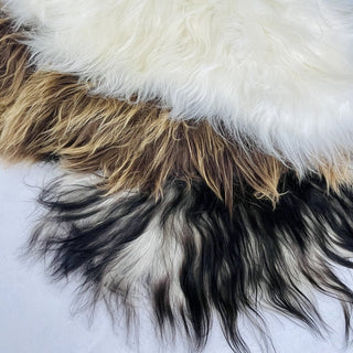 Premium Icelandic Sheepskin Rug White Long Wool - Copia Cove Icelandic Sheep & Wool