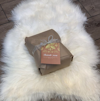 Premium Icelandic Sheepskin Rug White Long Wool - Copia Cove Icelandic Sheep & Wool