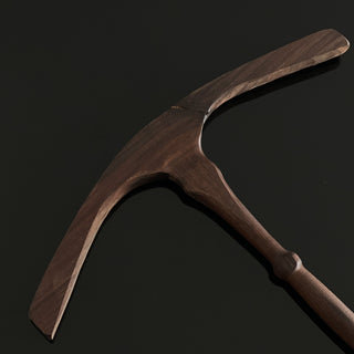 Skeining Tool Viking Era Niddy Noddy Oseberg Replica in Walnut Wood - Copia Cove