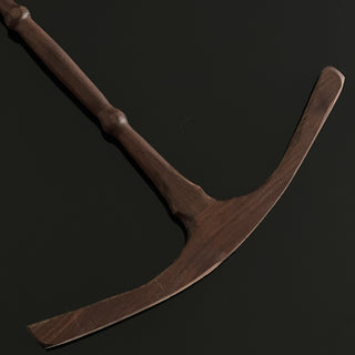 Skeining Tool Viking Era Niddy Noddy Oseberg Replica in Walnut Wood - Copia Cove