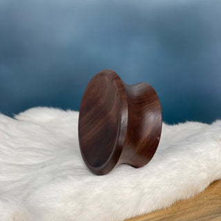 Spinning Bowl Black Walnut Wood for Support Spindle - Copia Cove