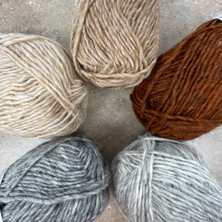 Wool Yarn Lopi Aran Weight Lettlopi Icelandic Sheep Wool Yarn - 50g Skein - 38 Colors from Lopi Brand Iceland - Copia Cove Icelandic Sheep & Wool