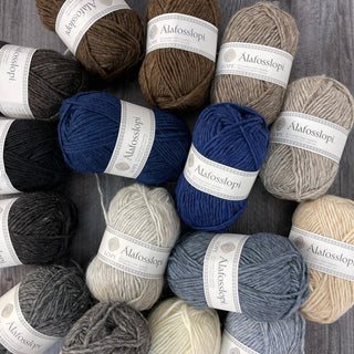 Wool Yarn Lopi Bulky Alafosslopi 100g Skein - 16 Colors from Lopi Brand Iceland - Icelandic Sheep Wool Yarn - Copia Cove Icelandic Sheep & Wool