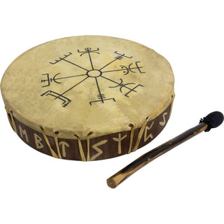 Ceremonial Drum - Vegvisir (Each) - Copia Cove