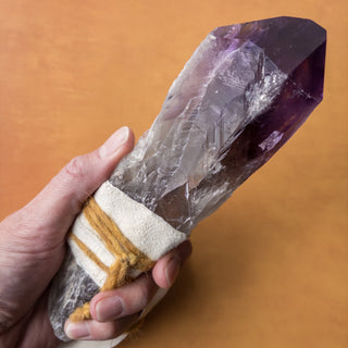 Dragon's Tooth Amethyst Raw Root Crystal Point Gemstone "B" - Copia Cove