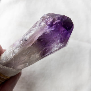 Dragon's Tooth Amethyst Raw Root Crystal Point Gemstone "B" - Copia Cove