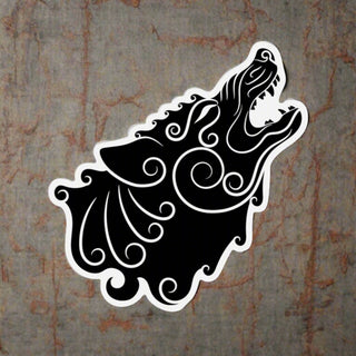 Fenrir Loki's Wolf Sticker - Copia Cove