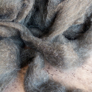 Montana Icelandic Lamb Wool Roving - Black 16oz - Copia Cove