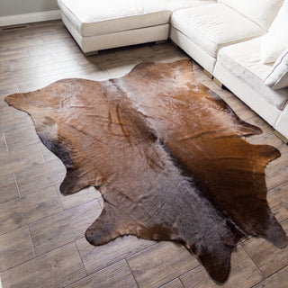 Premium Jumbo Cowhide Brown "D" - Copia Cove