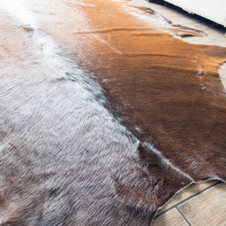 Premium Jumbo Cowhide Brown "D" - Copia Cove