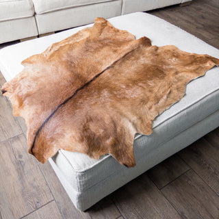 Premium Large Goat Hide Brown "E" - Copia Cove