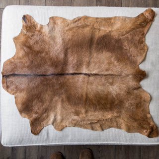 Premium Large Goat Hide Brown "E" - Copia Cove