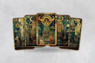 The Runes of Thor - 26 cards - Runes Oracle - Oracle Deck - Fortune Telling - Divination tools - Oracle Gift - Copia Cove