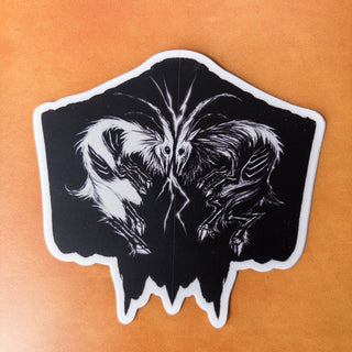 Thor's Goats Sticker - Tanngrisnir and Tanngnjostr - Copia Cove