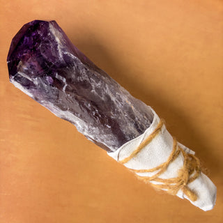 XL Dragon's Tooth Amethyst Raw Root Crystal Point Gemstone "A" - Copia Cove