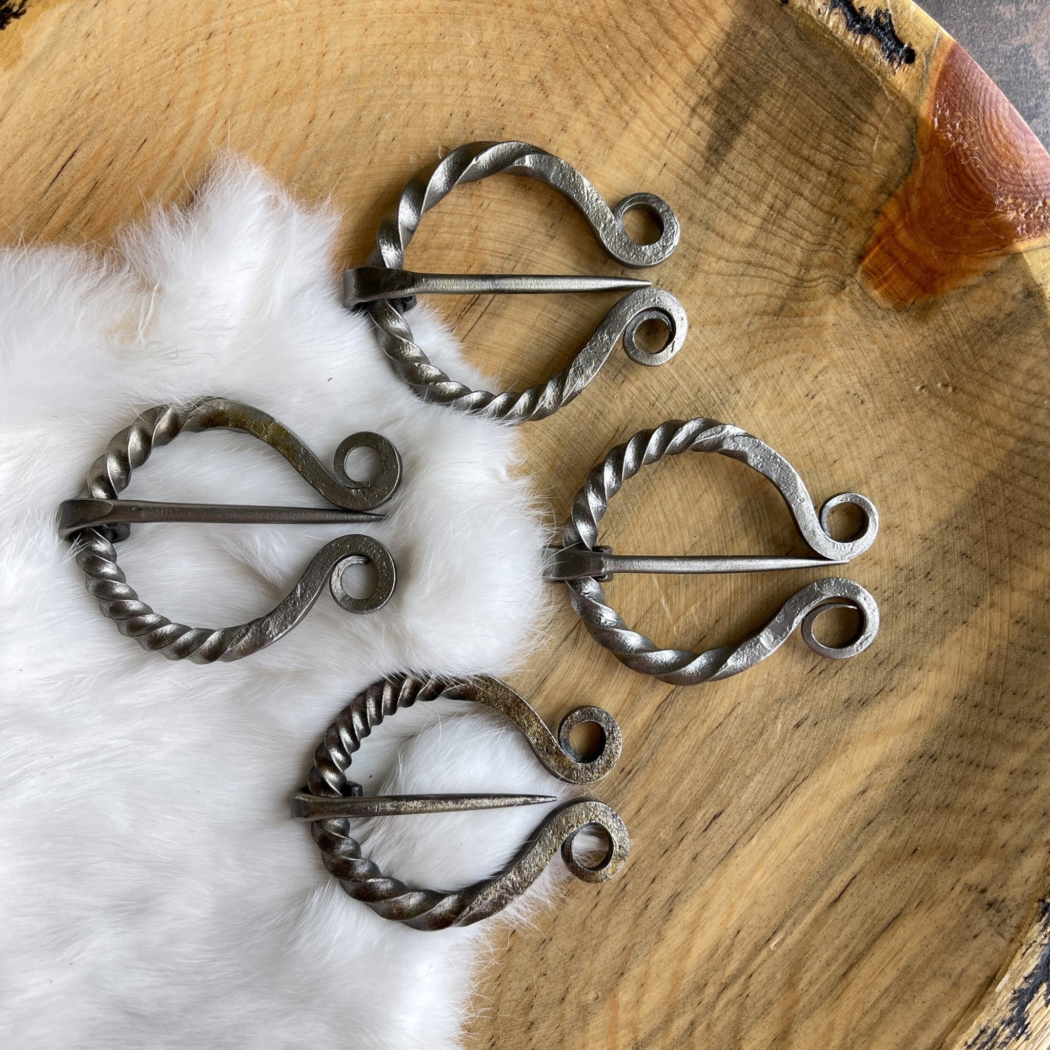Hand Forged Cloak Pin : r/Blacksmith