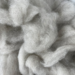 Icelandic Lamb Wool Roving Oatmeal 8oz - Copia Cove