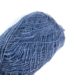 Icelandic Einband Lopi Wool sock Yarn, icelandic sweater yarn, wool lace weight yarn, looi brand yarn, copia cove icelandic sheep and wool yarn denim heather blue