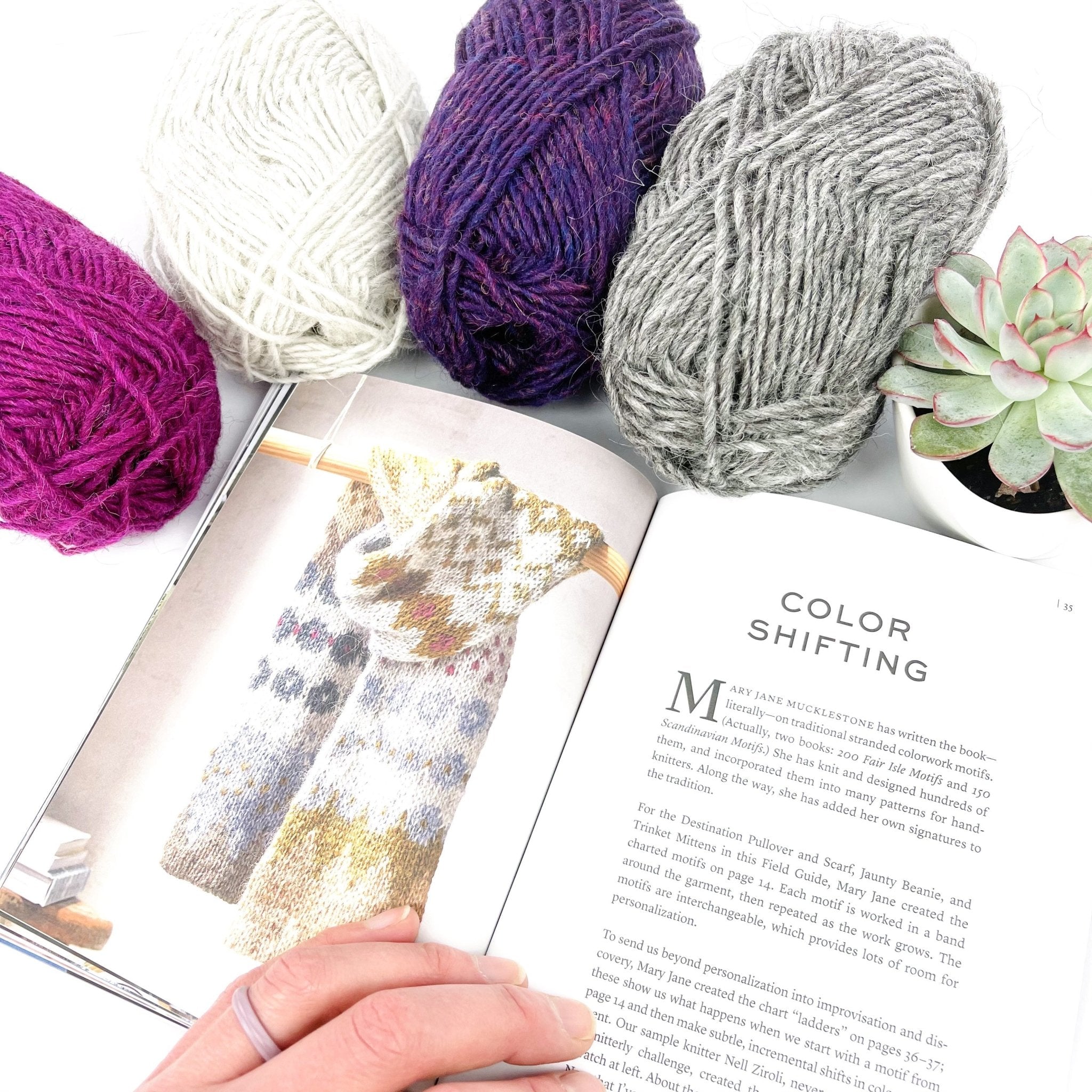 MDK Field Guide No. 17 LOPI by Modern Daily Knitting - Mary Jane Muckl – Copia