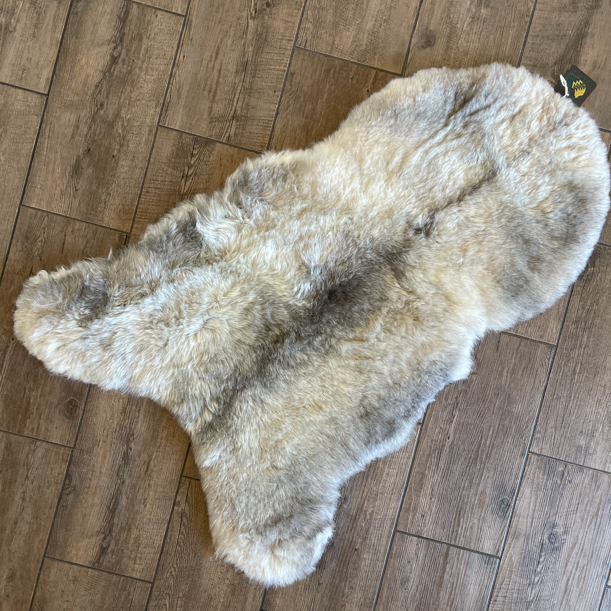 Single Pelt Sheepskin Rug Undyed Natural