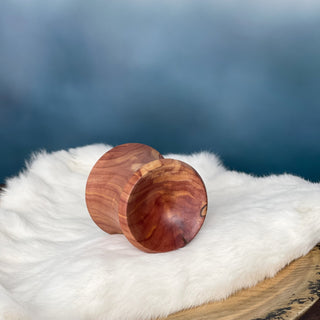 Spinning Bowl Red Cedar Wood for Support Spindle - Copia Cove