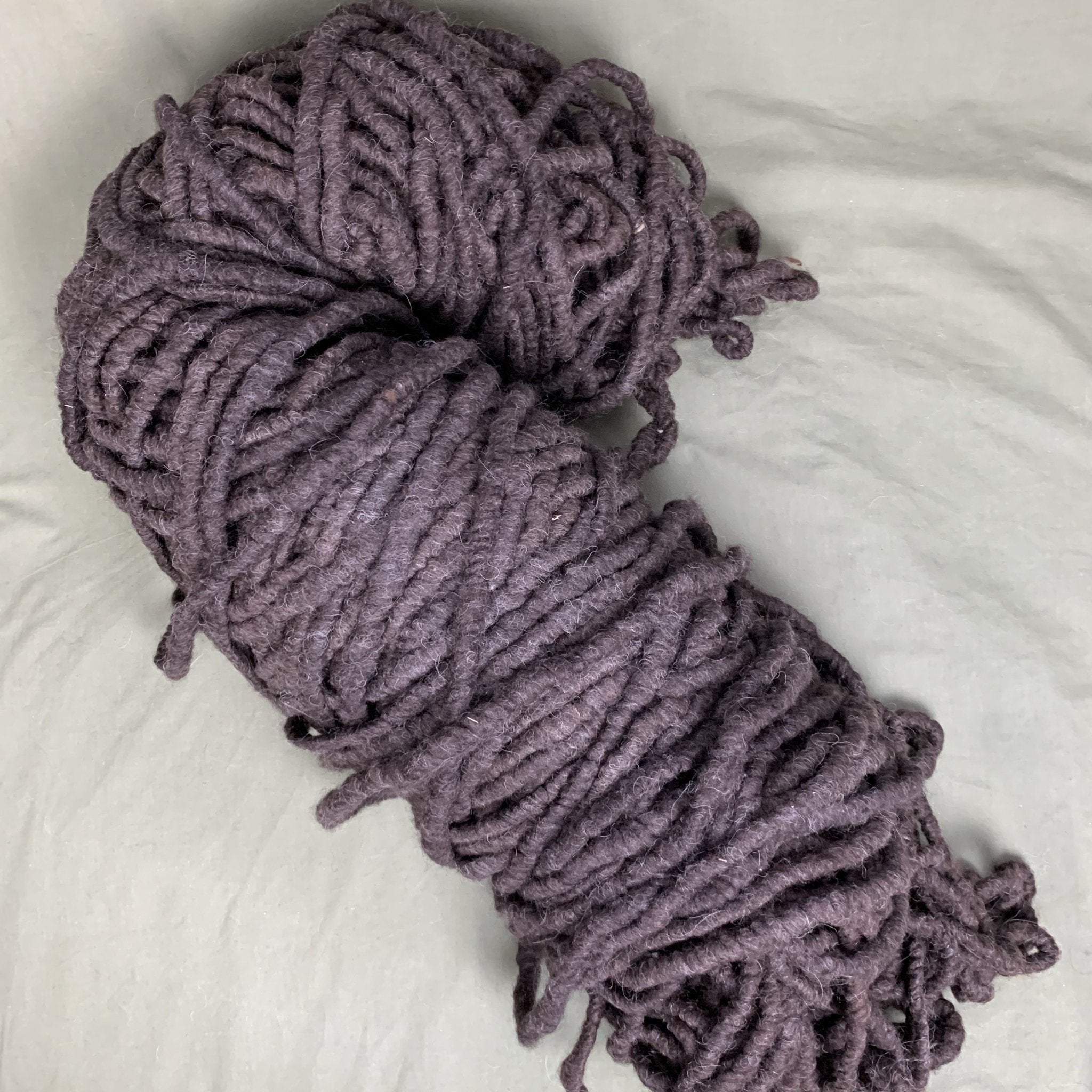 Super Chunky Yarn Core Spun Yarn - Black - Icelandic Wool Rug or Craft –  Copia Cove