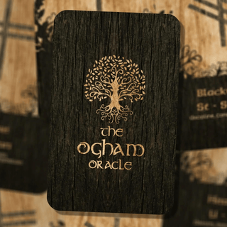The Ogham Oracle - Celtic Oracle - Nordic Alphabet - Copia Cove Icelandic Sheep & Wool