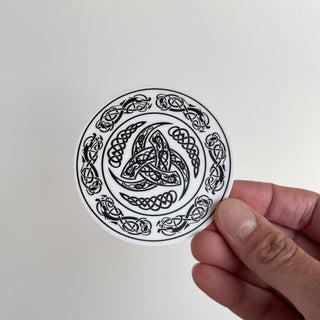 Viking Shield Sticker 3” - Copia Cove